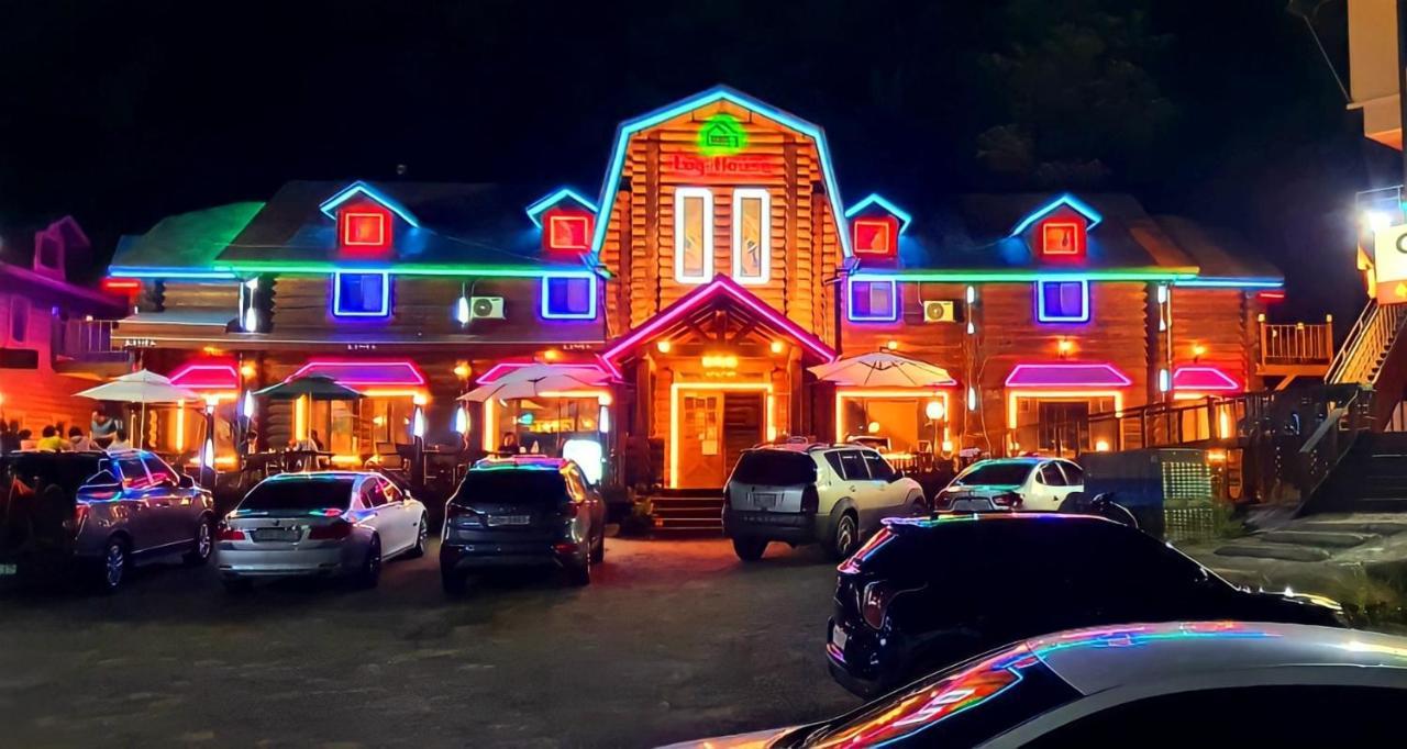 Muju Log House Pension Exterior foto